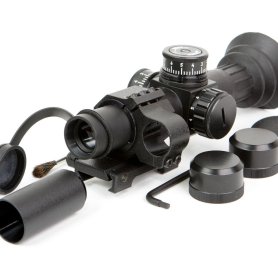 PO 3.5x17.5P  Optical Rifle Scope Weaver / Picatinny Top Mount  Illuminated Rangefinder with Brightness Adjustment