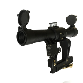POSP 4x24 VM Optical Rifle Scope AK / SAIGA  /  VEPR Side Mount 1000m Rangefinder