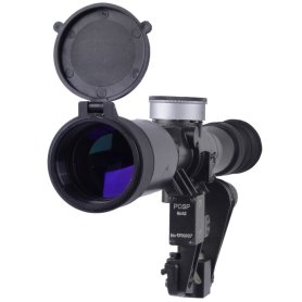 POSP 8x42 D Optical Rifle Scope SKS / SVD DRAGUNOV / PSL Side Mount 1000m Illuminated Rangefinder