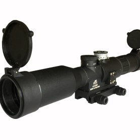 POSP 6x42 W Optical Rifle Scope Weaver / Picatinny Top Mount 1000m Illuminated Rangefinder